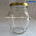 300ml High quality glass food jar jam jar,Wholesale cheap glass pickles jar